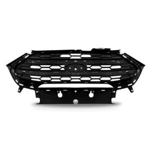 Tela Grade Radiador Ecosport 2017 A 2019 Preto S/ Friso Preto