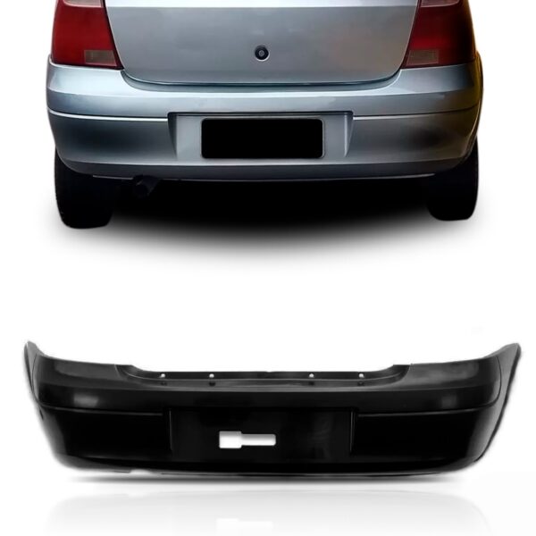 Parachoque Traseiro Para Corsa Sedan 2003 A 2012 1a Linha