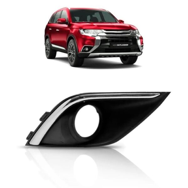 Friso Parachoque Dianteiro Outlander 2016 A 2018 Cromado Lado Direito