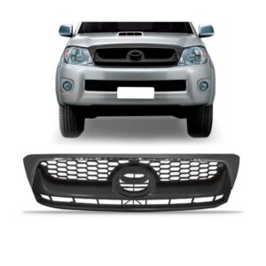 Grade Radiador Hilux Srv 2009 2010 2011 Moldura 1a Linha Preto