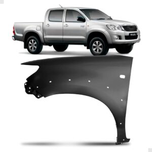 Paralama Hilux Srv/sw4 2012 A 2015 Moldura E Furo Pisca Lado Esquerdo