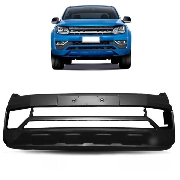 Parachoque Dianteiro Amarok 2017/2019 Sem Grade 1a Linha Preto