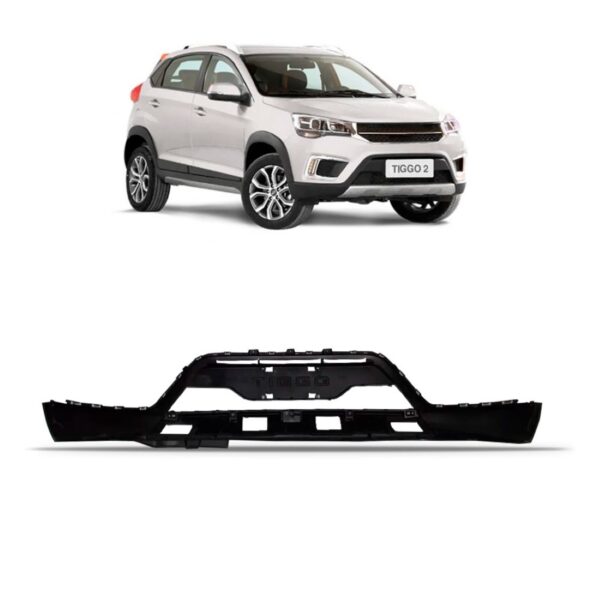 Parachoque Dianteiro Tiggo 2 2018 2019  1a Linha Novo Preto