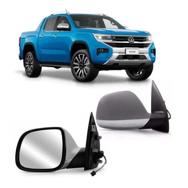 Retrovisor Amarok 2017 18 19 A 2023 Eletrico Retratil Primer Lado Direito
