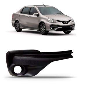 Aro Moldura Milha Etios 2018 A 2019 C/ Furo Ld Direito