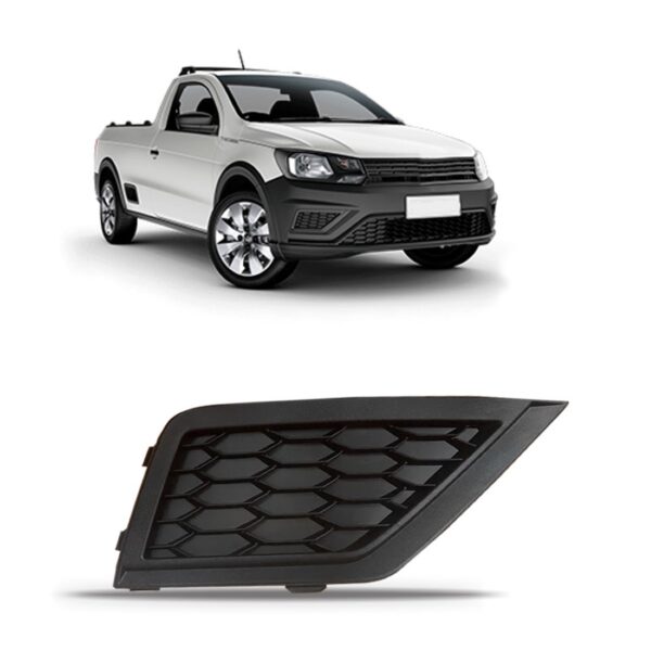 Moldura Milha Saveiro 2017/... Gol Trend 2019/... S/ Furo Le Direito