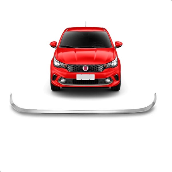 Aro Friso Grade Para Fiat Argo 2017 A 2019 Cinza Cinza