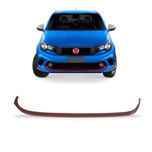 Friso De Grade Argo 2017 A 2019 Vermelho Escuro