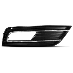 Moldura Milha Auxiliar Audi A4 2012 A 2015 Com Furo Lado Direito