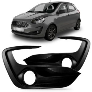 Moldura Milha Ka 2019 A 2020 C/ Furo  Milha Direito Pronto Para Pintura