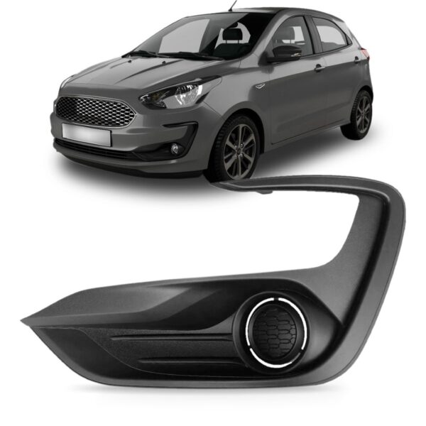 Aro Milha  Para  Ka 2019 A 2020 S/ Furo Ld Esquerdo Motorista Esquerdo