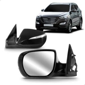Retrovisor Santa Fe 2014 A 2019 Eletrico Retratil C/pisca Le