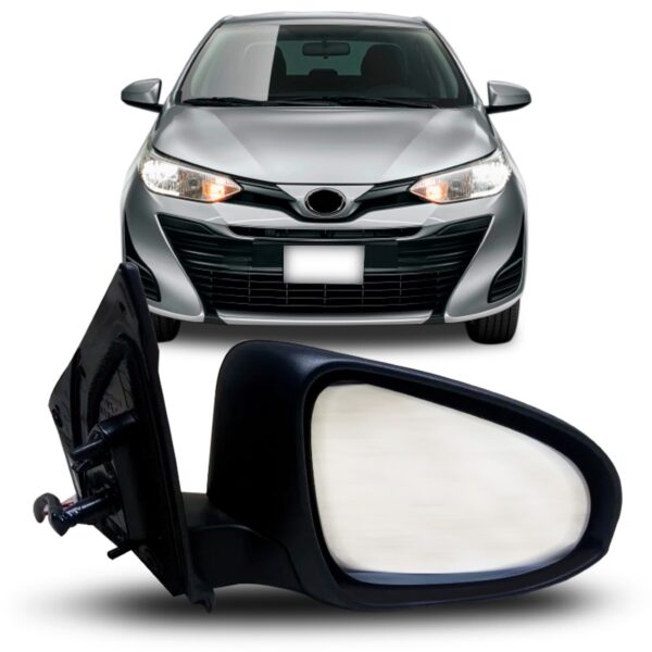 Retrovisor Yaris 2018 A 2020 Eletrico Com Pisca Lado Direito