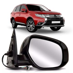 Retrovisor Outlander 2016 A 2019 Retratil Termico Com Pisca Lado Direito