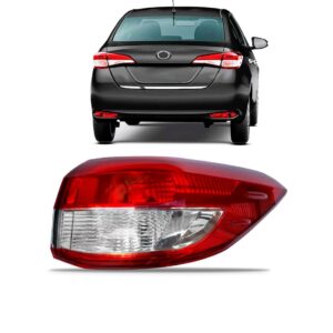 Lanterna Traseira Yaris 2018 A 2019 Sedan Canto Sem Led Lado Direito