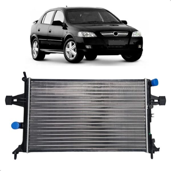 Radiador Astra 1999 A 2009 1.8 E 2.0 Com Ar Manual