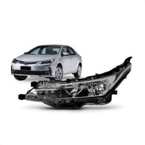 Farol Toyota Corolla Xei Gli 2018 2019 Com Led Drl 1ª Linha - Esquerdo/motorista