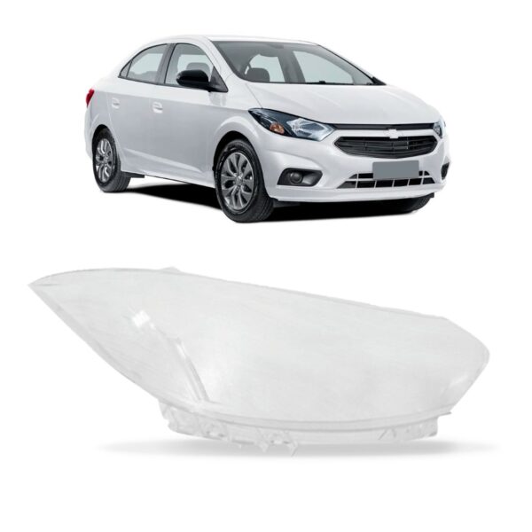 Lente Farol Principal Onix Prisma 2017 2018 2019 2020 Lado Direito