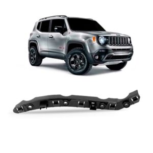 Guia Suporte Parachoque Dianteiro Jeep Renegade 2015 A 2018 Lado Direito