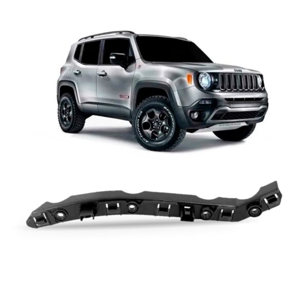 Guia Suporte Parachoque Dianteiro Jeep Renegade 2015 A 2018 Lado Direito