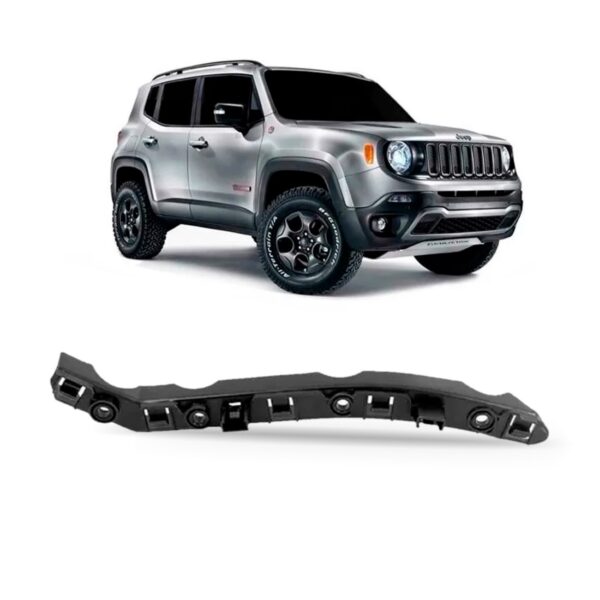 Guia Suporte Parachoque Dianteiro Jeep Renegade 2015 A 2018 Lado Esquerdo