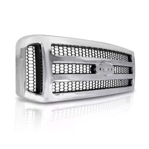 Tela Frontal Radiador F250 07 08 2009 2010 2011 2012 Cromada