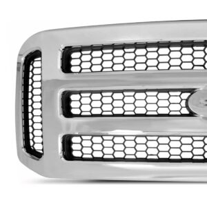 Tela Frontal Radiador F250 07 08 2009 2010 2011 2012 Cromada
