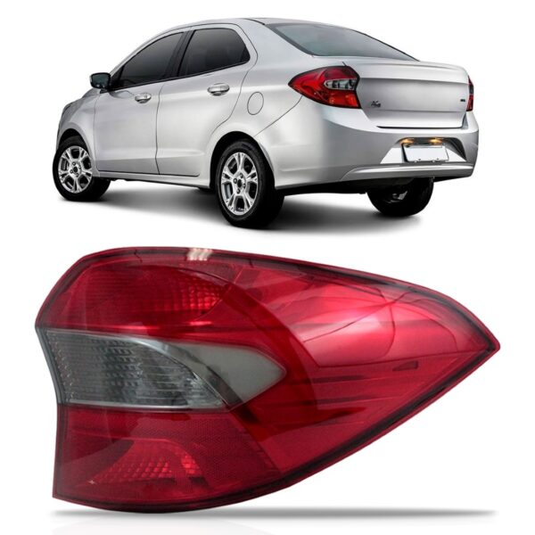 Lanterna Traseira Para Ka Sedan 2019 A 2021 Fume Lado Direito