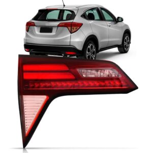 Lanterna Traseira Hrv 2019 2020 2021 Mala Fume Com Led Lado Esquerdo