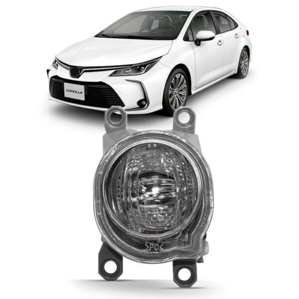 Farol Milha Auxiliar Corolla 2020 2021 2022 1ª Linha Esquerdo