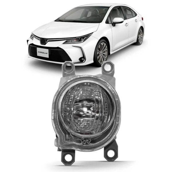 Farol Milha Auxiliar Corolla 2020 2021 2022 1ª Linha - - Direito