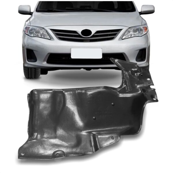 Defletor Inferior Corolla 2009 A 2014 Parachoque Dianteiro Lado Esquerdo