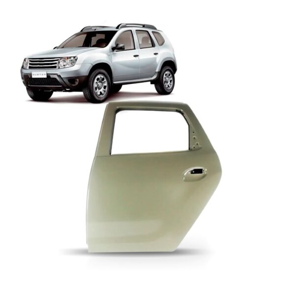 Porta Traseira Duster 2010 2011 12 13 14 15 16 17 2018 2019 Lado Esquerdo