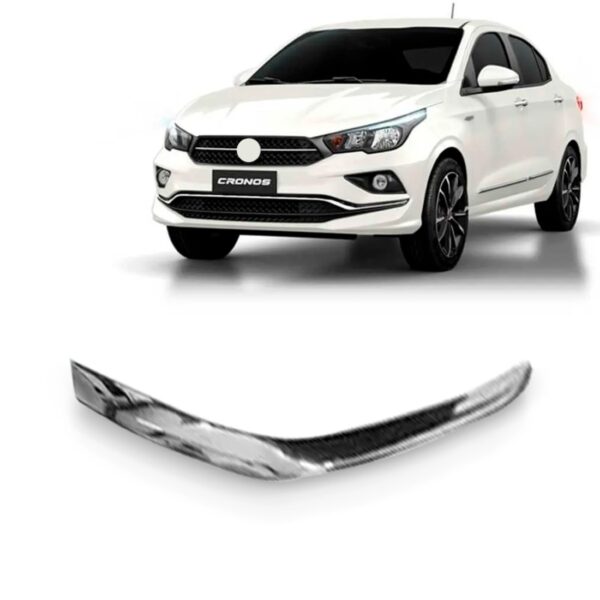 Friso Grade Parachoque Dianteiro Cronos 2017 A 20 Cromado Le