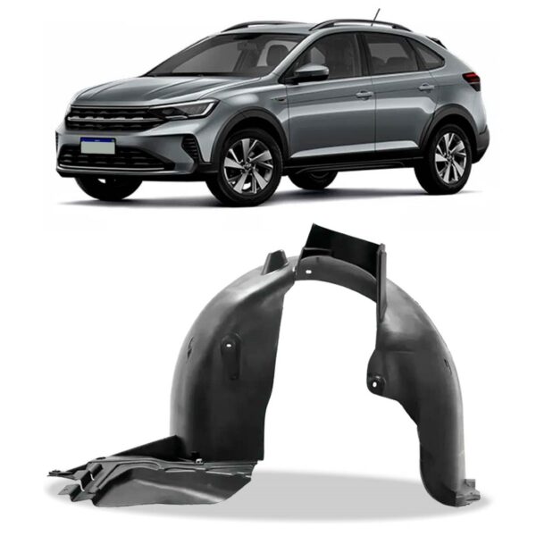 Protetor Caixa De Roda Dianteiro Nivus 2020 2021 2022 Lado Direito