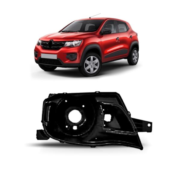 Carcaça Farol Kwid 2017 2018 2019 2020 2021