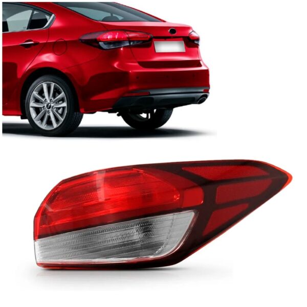 Lanterna Traseira Canto Cerato 2017 2018 2019 C/led 1ª Linha Direito Bicolor