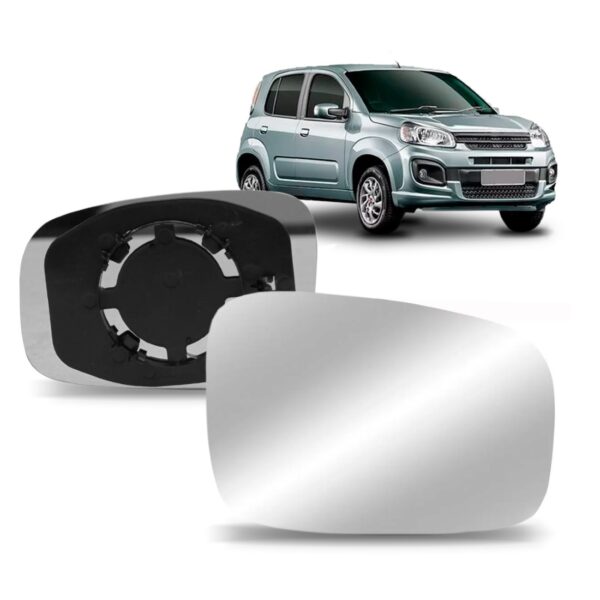 Lente De Retrovisor Uno 2015 2016 2017 2018 2019 2020 2021 Lado Direito