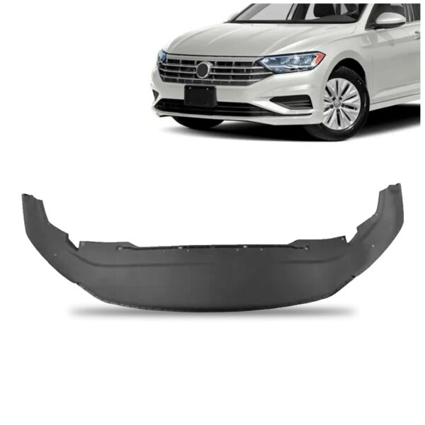 Spoiler Parachoque Dianteiro Jetta 2019 A 2022 Pto 1a Linha Preto