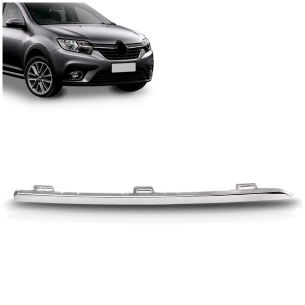 Friso Cromado Grade Radiador Sandero 2020 A 2022 Le