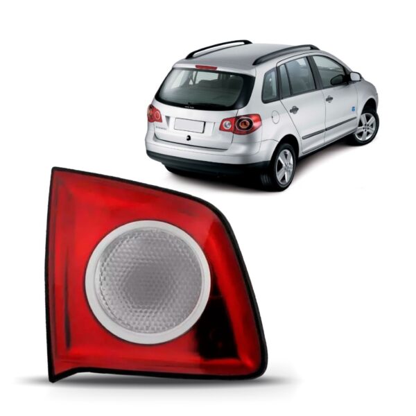 Lanterna Traseira Spacefox 2007 A 2010 Carcaça Vermelha Lado Esquerdo