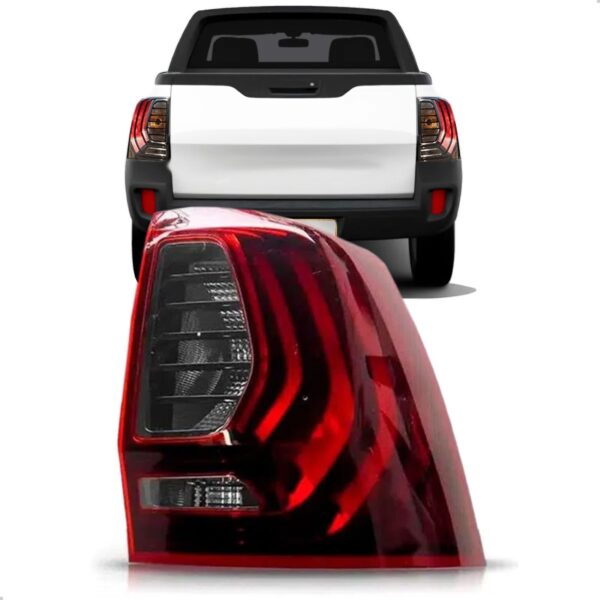 Lanterna Traseira Duster Oroch 2022 2023 Fume Lado Direito