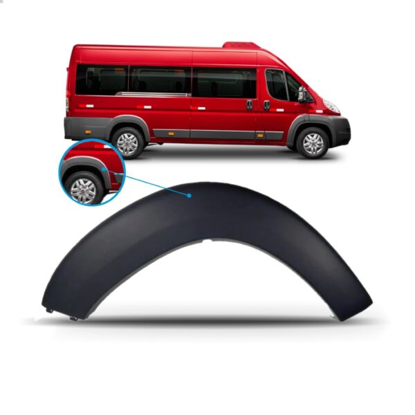Alargador Roda Traseira Ducato 2018 2019 2020 2021 2022 2023 Lado Direito