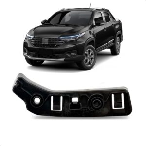Guia Parachoque Dianteiro Para Fiat Strada 2020 2021 A 2023 Lado Direito