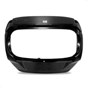 Tampa Traseira Porta Mala New Fiesta Hatch 2012 Até 2019 Preto