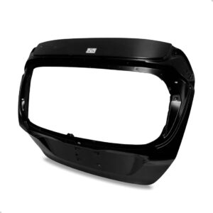 Tampa Traseira Porta Mala New Fiesta Hatch 2012 Até 2019 Preto