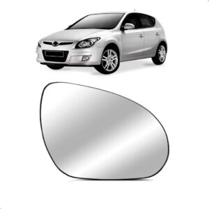 Lente Retrovisor Para Hyundai I30 2009 Até 2012 Lado Direito