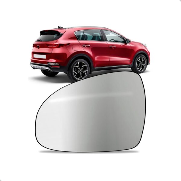 Lente Retrovisor Para Sportage 2017 2018  2019 Lado Direito