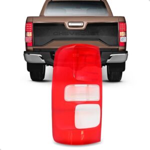 Lente Lanterna Traseira Para Chevrolet S10 2012 Até 2016 Lado Esquerdo