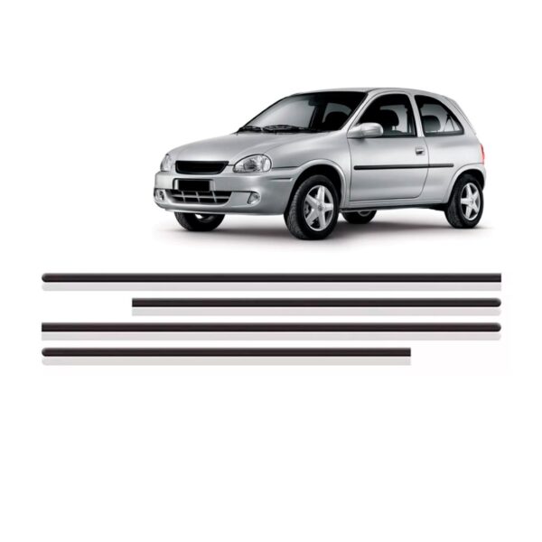 Borrachão Da Porta Fino Corsa 1994 A 1999 04 Portas